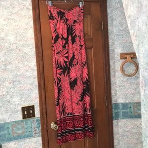 Strapless dress